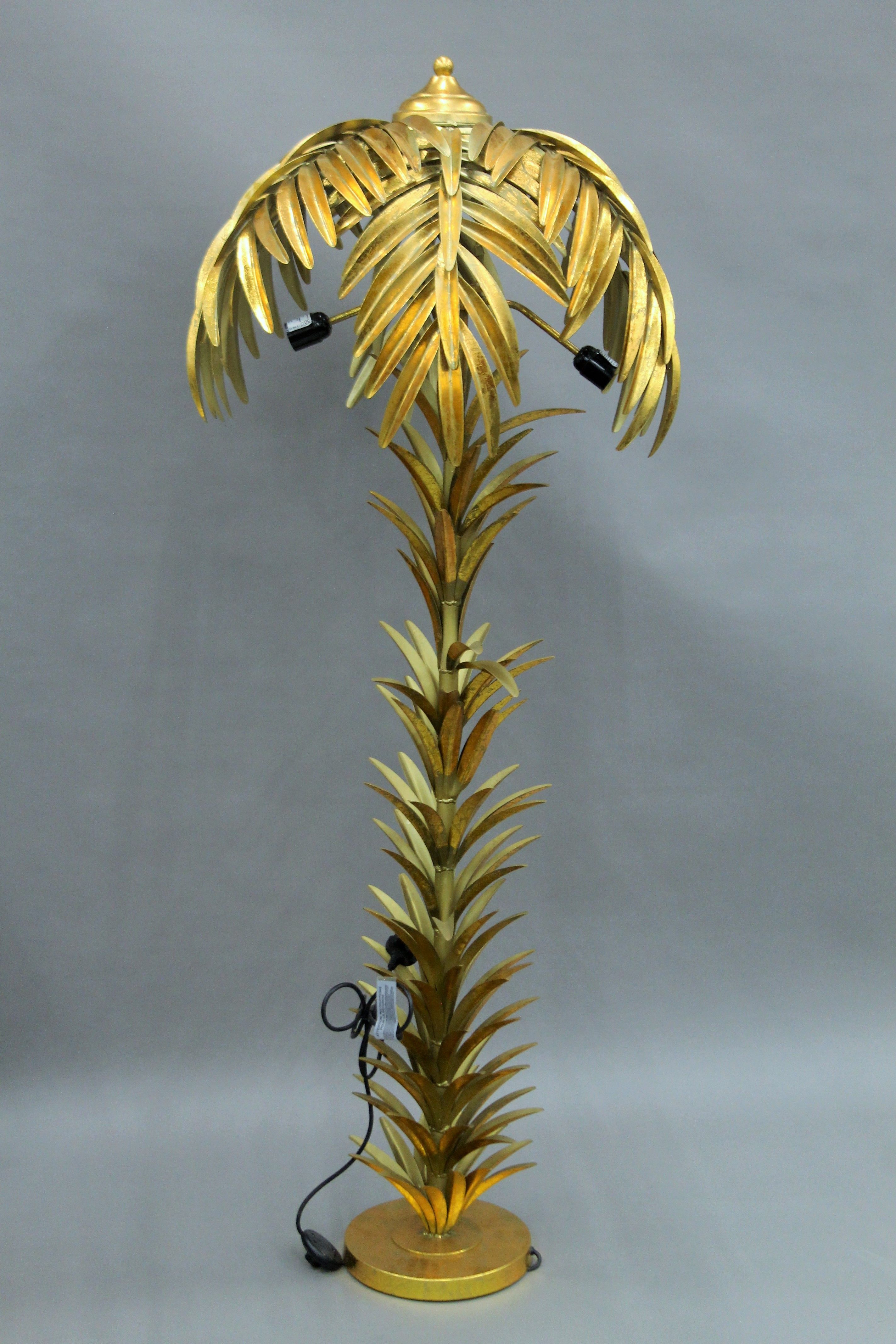 A palm tree lamp. 160 cm high. - Image 4 of 5