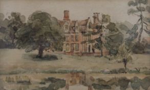 THOMAS CHURCHYARD (1798-1865) British, The Abbey, Woodbridge, watercolour,