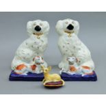 A pair of Beswick Staffordshire dogs,