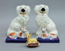 A pair of Beswick Staffordshire dogs,