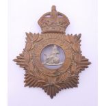 A vintage Norfolk cap badge. 13 cm high.