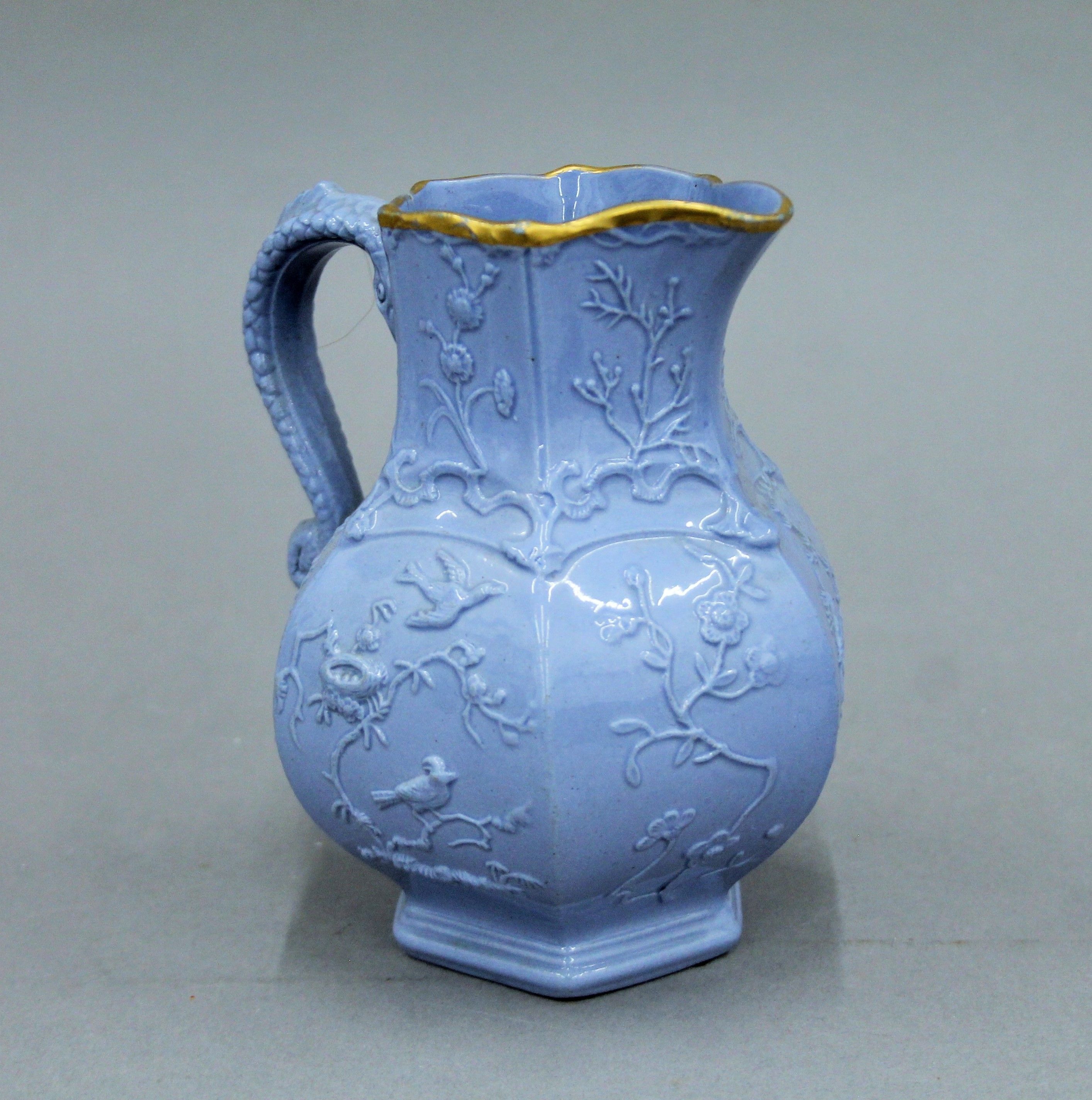 A collection of Masons Ironstone and other jugs, and a vase. The largest 18 cm high. - Image 10 of 17