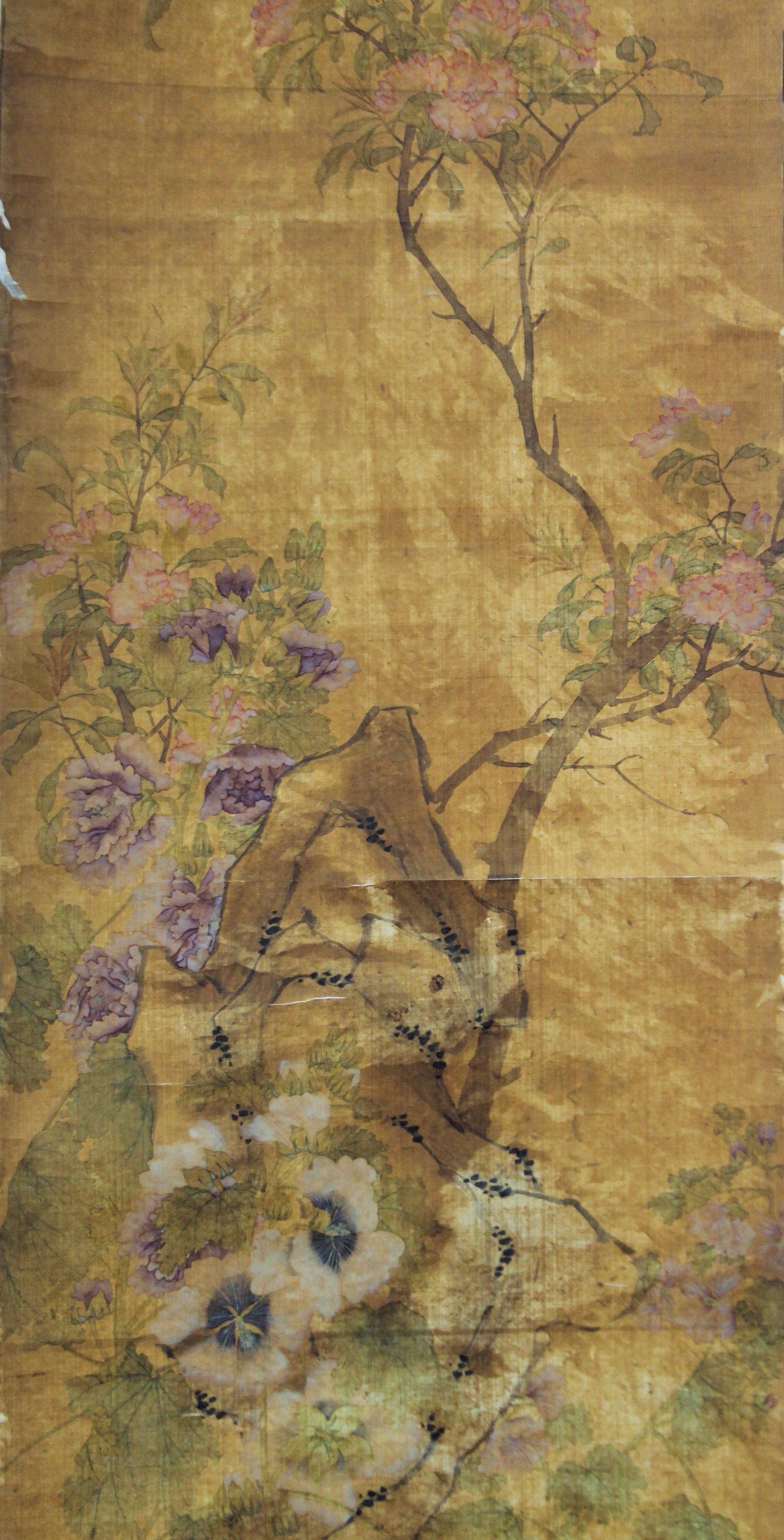 A collection of 19th/20th century Chinese scroll paintings. - Image 2 of 11