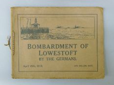 The Bombardment of Lowestoft by the Germans photo book.