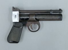 A Webley & Scott .177 Junior air pistol. 18 cm long.