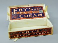 A Fry's Chocolate Creams box. 28 cm long.