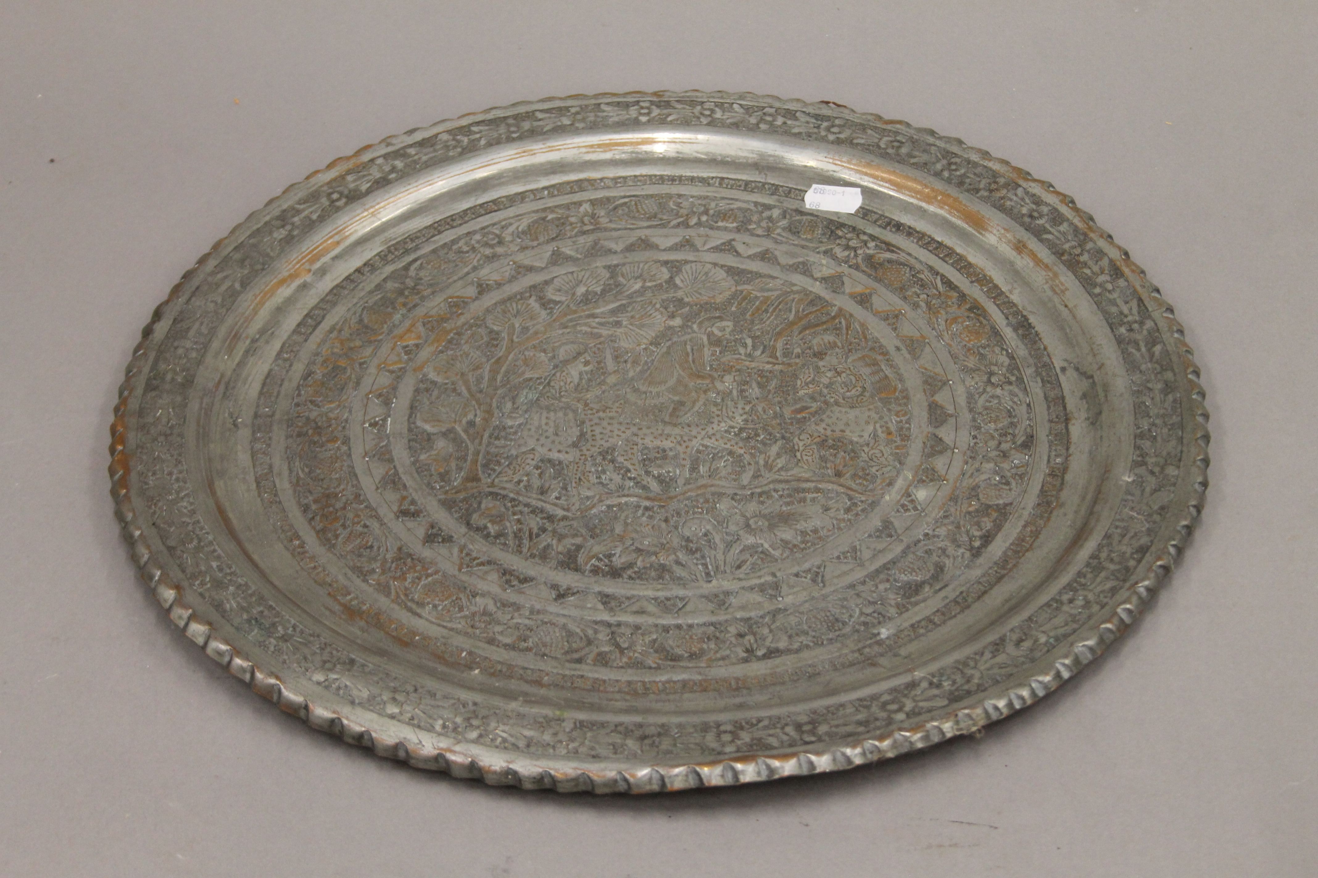 A quantity of Eastern metalware. - Image 8 of 10