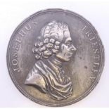 A 19th century Commemorative medallion. 5.25 cm diameter.