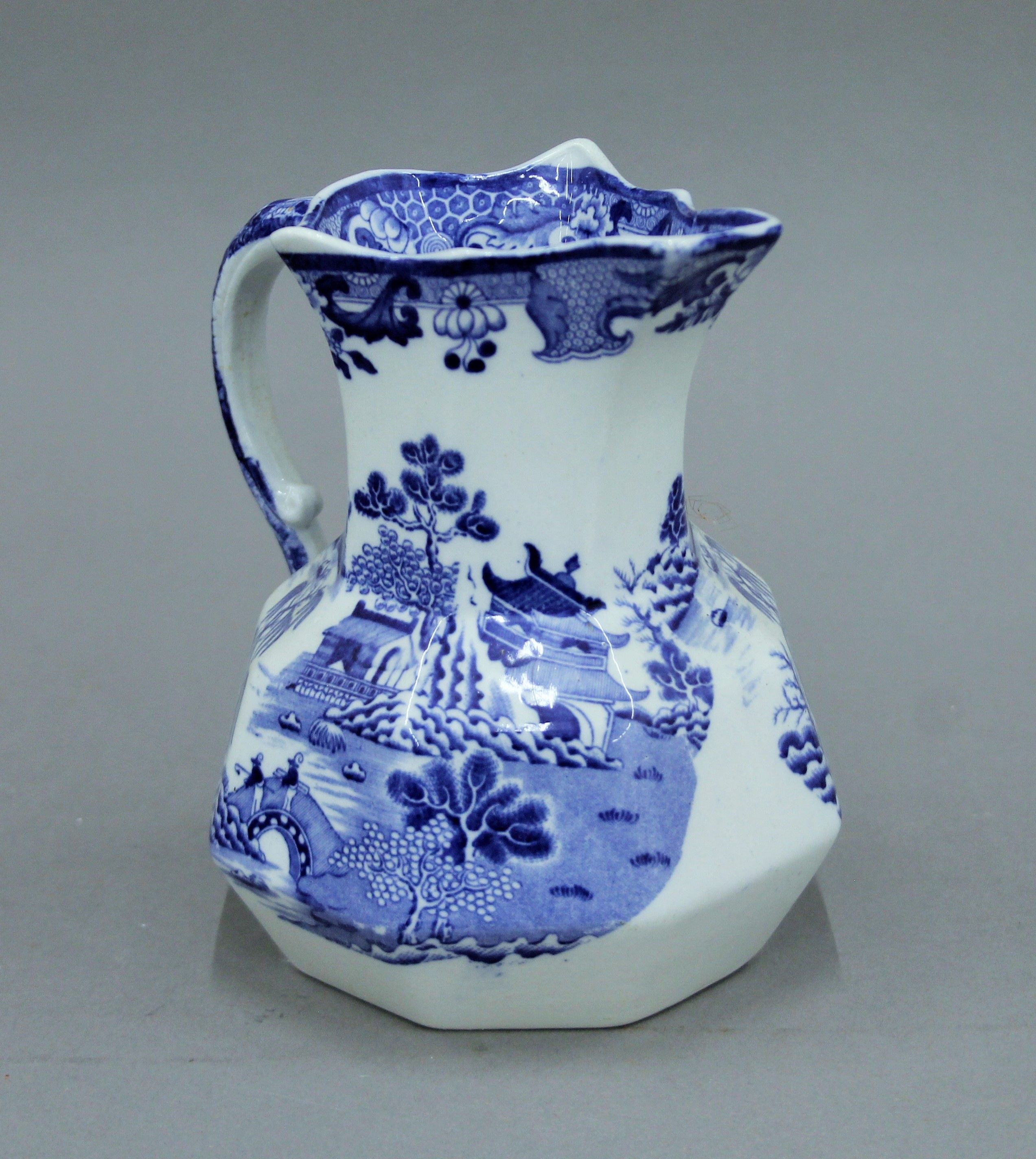A collection of Masons Ironstone and other jugs, and a vase. The largest 18 cm high. - Image 6 of 17