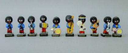 A collection of Robertsons golly figures.
