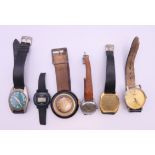 A quantity of various wristwatches.