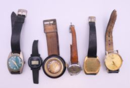 A quantity of various wristwatches.