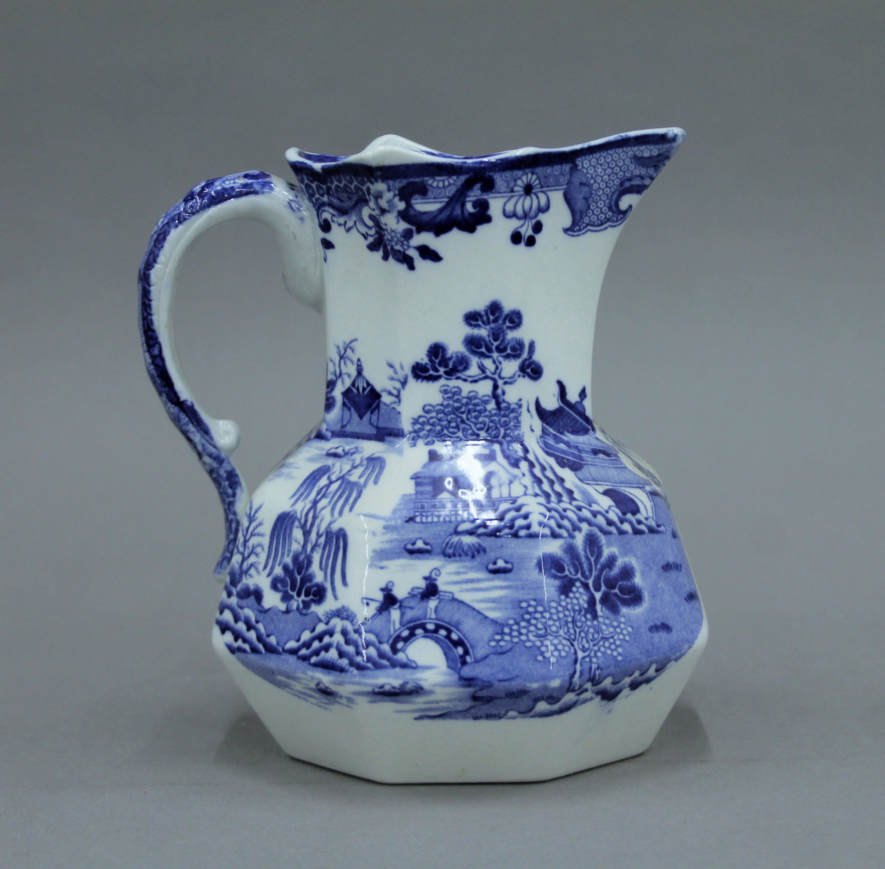 A collection of Masons Ironstone and other jugs, and a vase. The largest 18 cm high. - Image 7 of 17