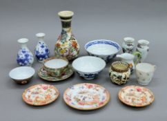 A quantity of Oriental and other ceramics.