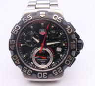 A Tag Heuer Formula One Professional gentlemen's wristwatch. 4.5 cm wide.