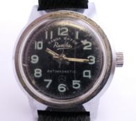 A gentlemen's Ramba antimagnetic wristwatch. 3.5 cm wide.