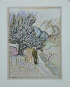 BILLY CHILDISH (born 1959) British (AR), Walking Under The Tree,