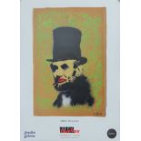 BANKSY (born 1974) British, Abe Lincoln,