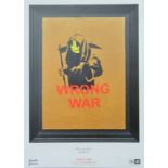 BANKSY (born 1974) British, Wrong War,