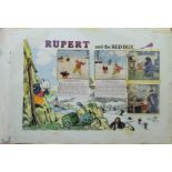 ALFRED BESTALL MBE (1892-1986) British (AR), Rupert And The Red Box,