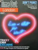 TRACEY EMIN CBE RA (born 1963) British (AR), Time Out London, Love is What You Want,