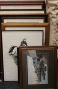 A quantity of various prints pertaining to horses, etc.