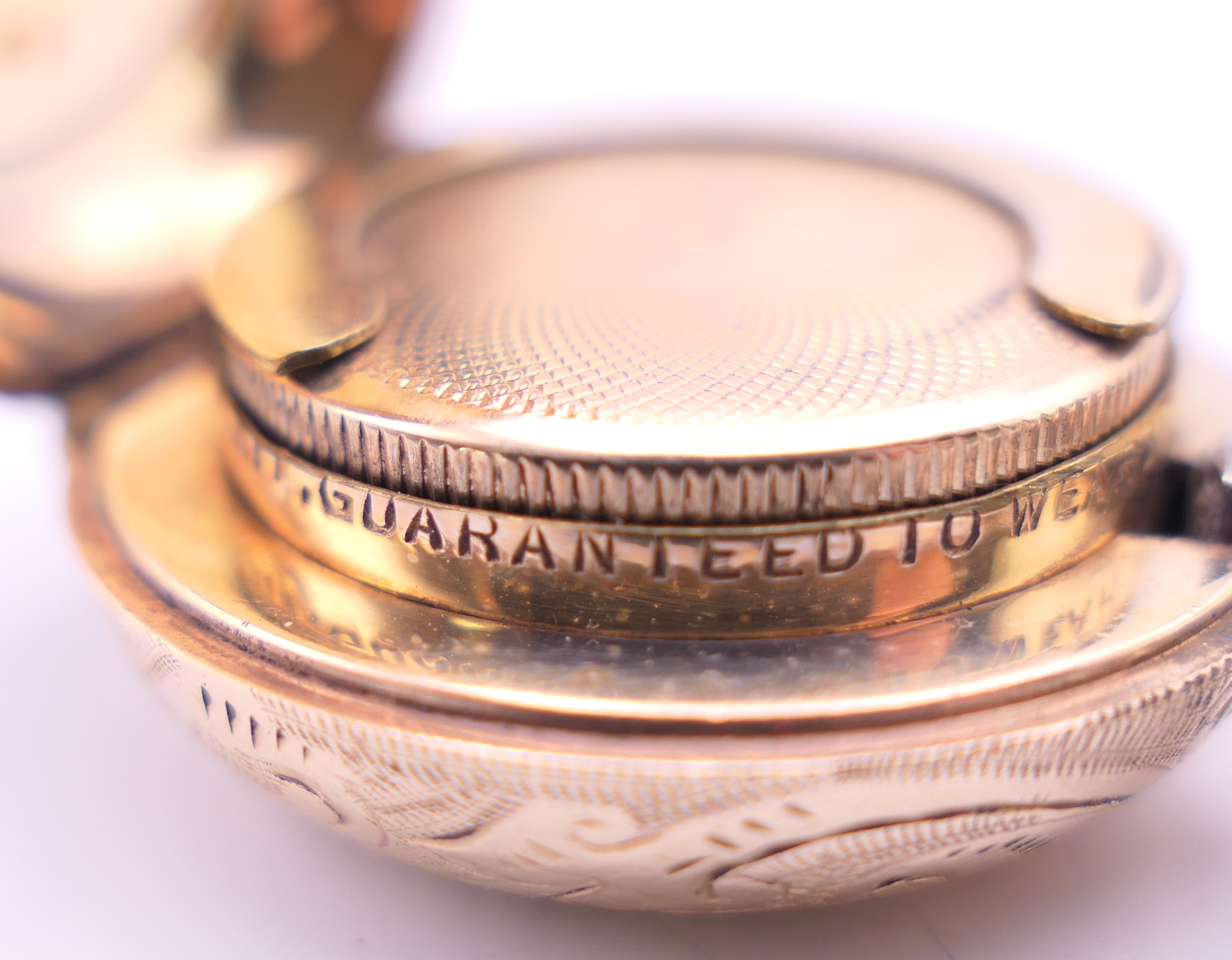 Two gold plated sovereign cases. The largest 3.25 cm diameter. - Image 6 of 13