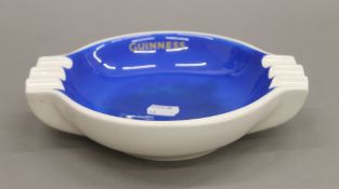 A Carlton Ware Guinness ashtray. 22 cm wide.