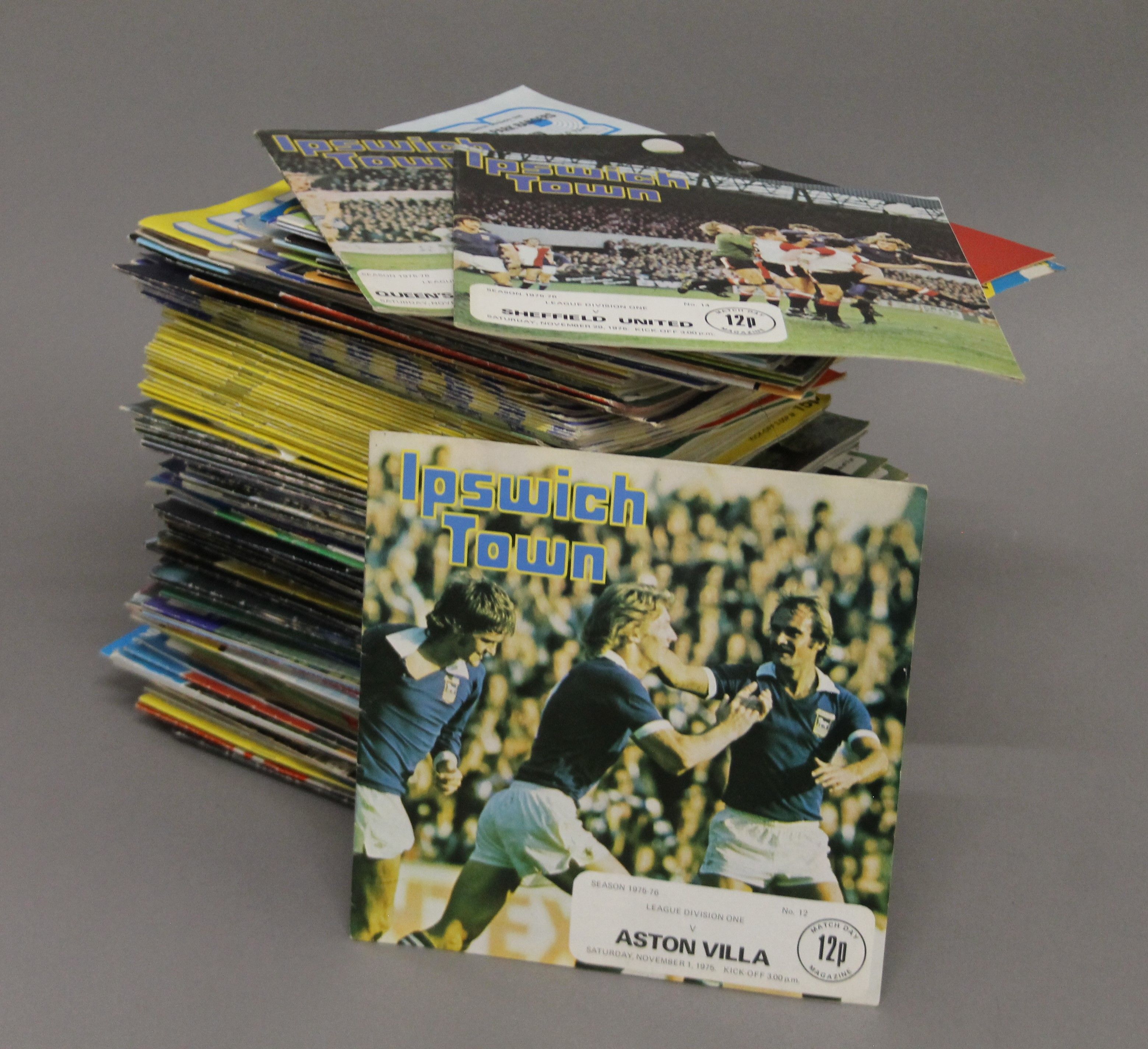 A large quantity of football programmes from the 1970s, mainly Ipswich Town home and away games, - Image 2 of 2
