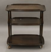 An Ercol tea trolley. 70 cm long.