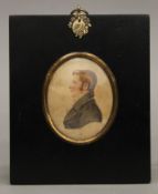 ALBIN ROBERTS BURT (1783-1842) British, a portrait of a gentleman,