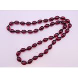 A string of beads. 43 cm long.