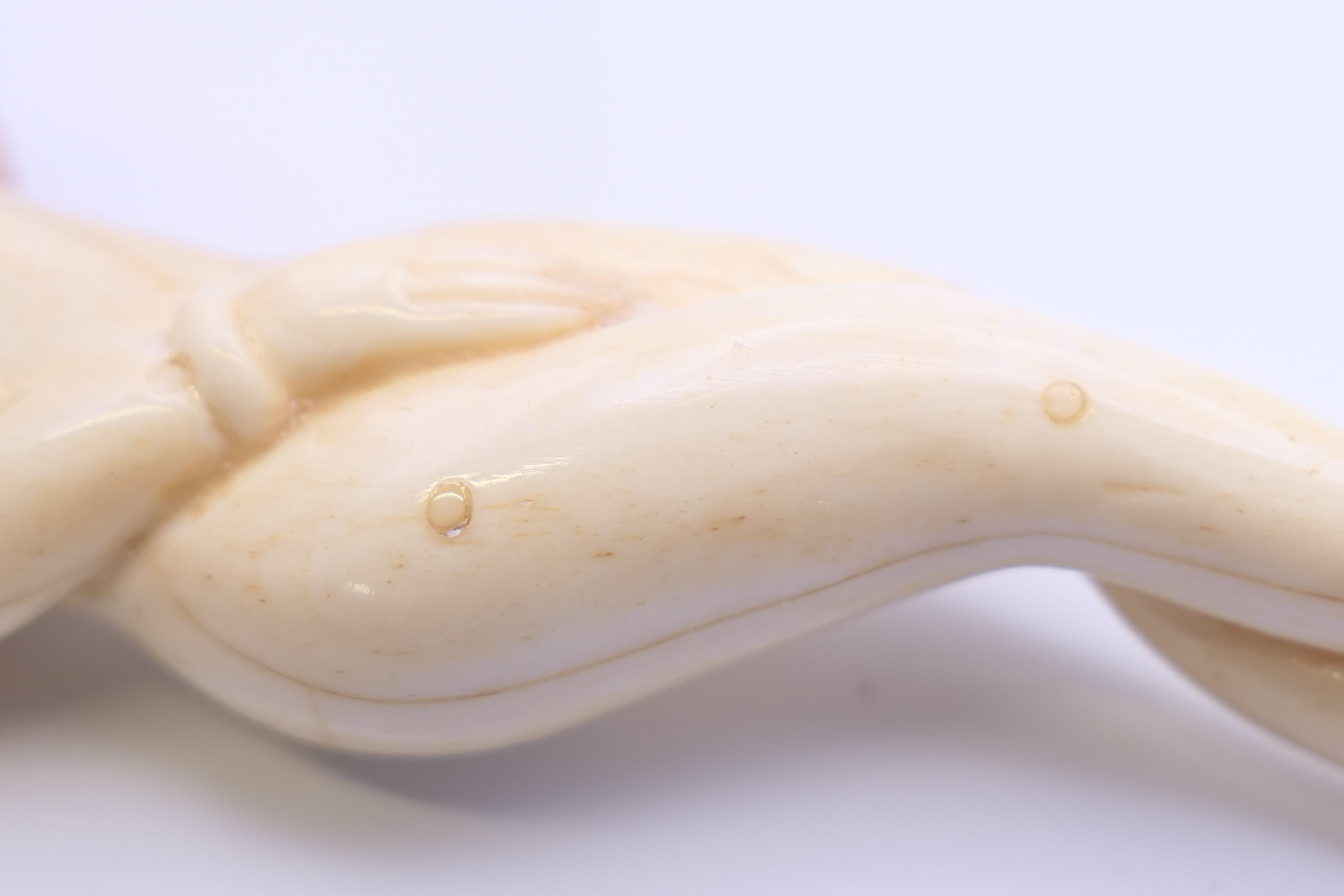 A bone model of a doctor's figure 12.5 cm long. - Image 5 of 5