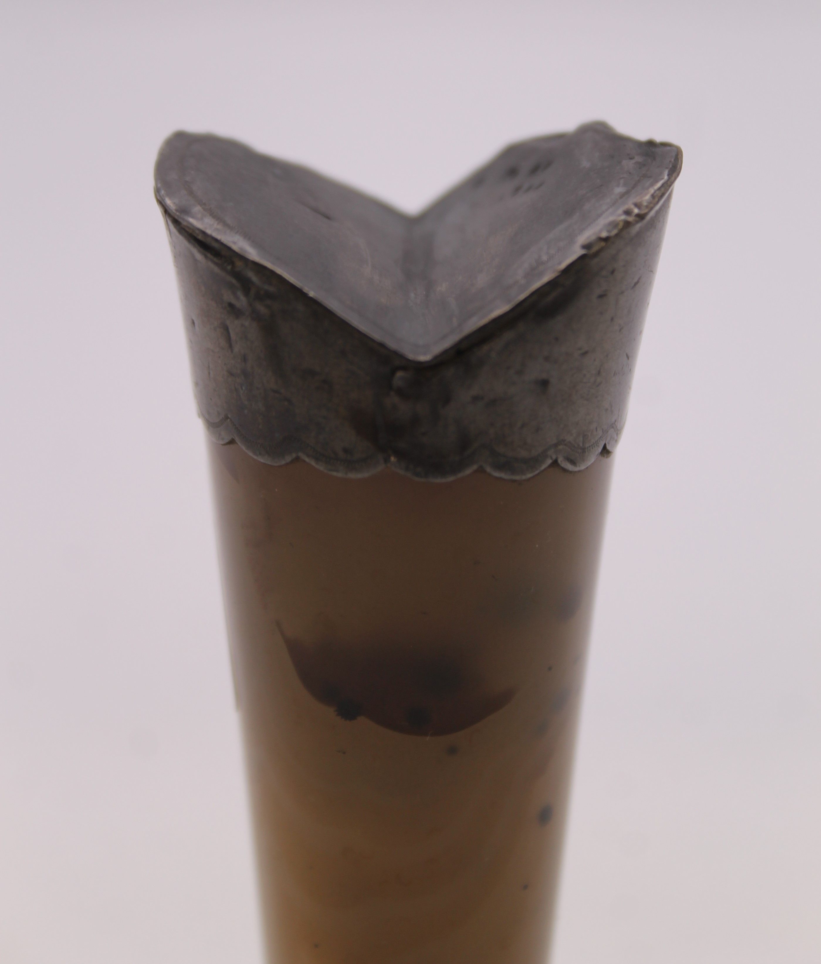 An antique agate handle. 10.5 cm high. - Image 3 of 4