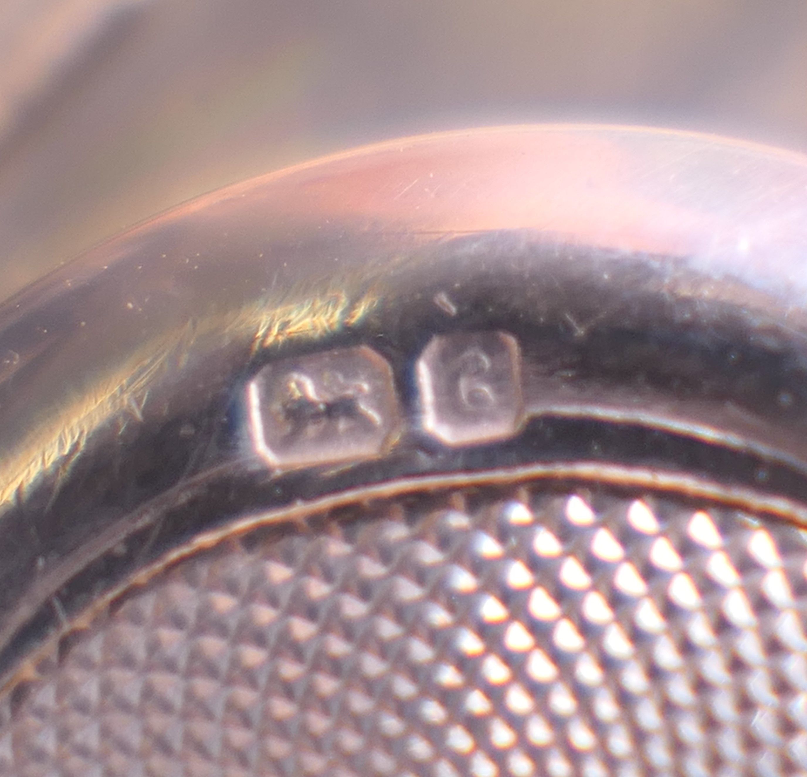 A Victorian silver triple sovereign case of triangular form, Chester 1886, - Image 8 of 9