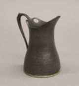 An Orivit Art Nouveau pewter jug. 10.5 cm high.
