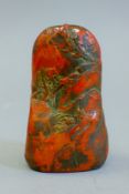 A Chinese seal. 9.5 cm high.