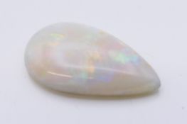 An opal specimen. 2.25 cm long.