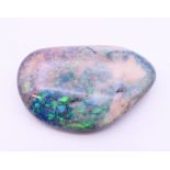 An opal specimen. 3.5 cm long.