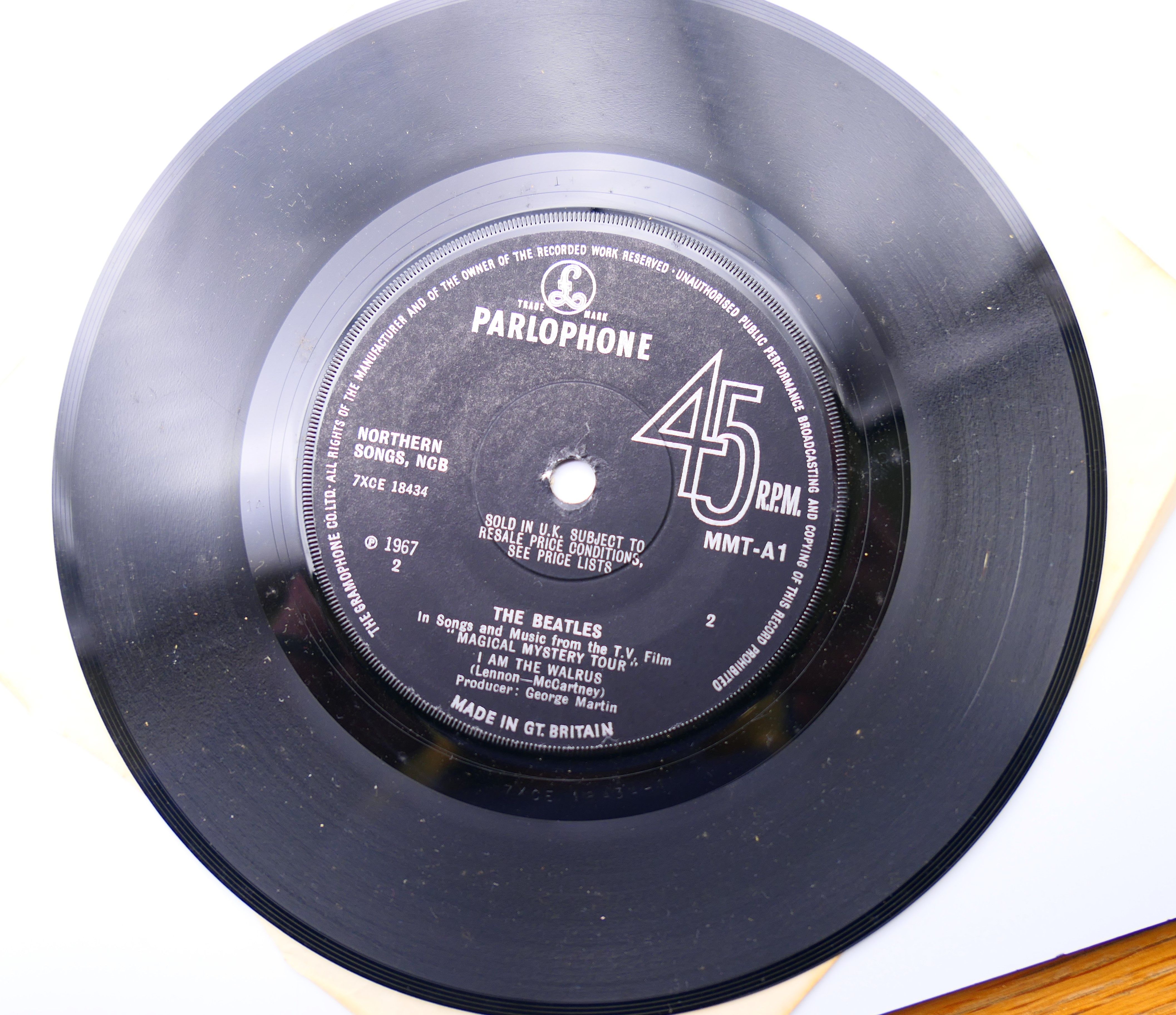 Beatles Magical Mystery Tour, two singles. - Image 5 of 12