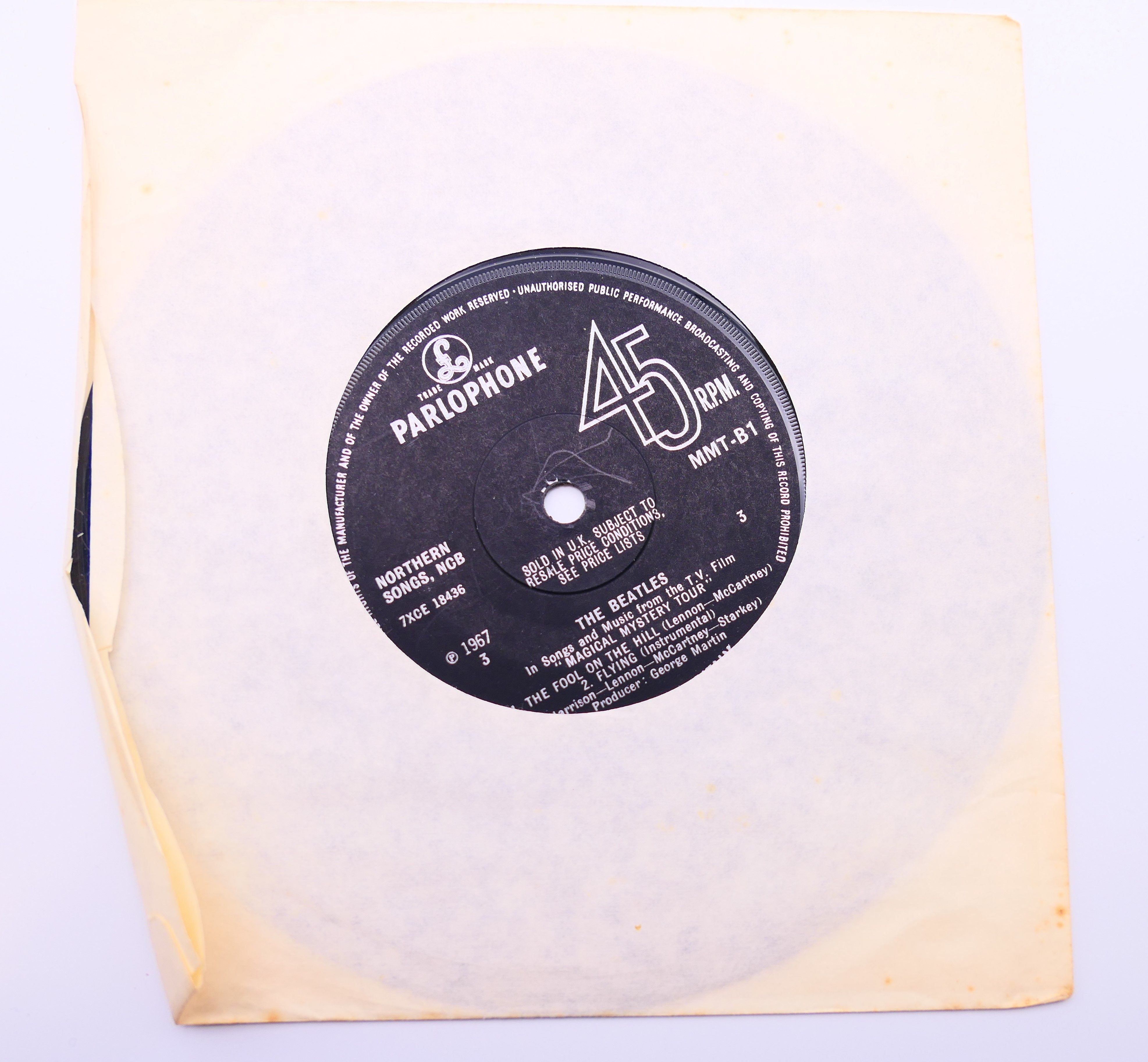 Beatles Magical Mystery Tour, two singles. - Image 6 of 12