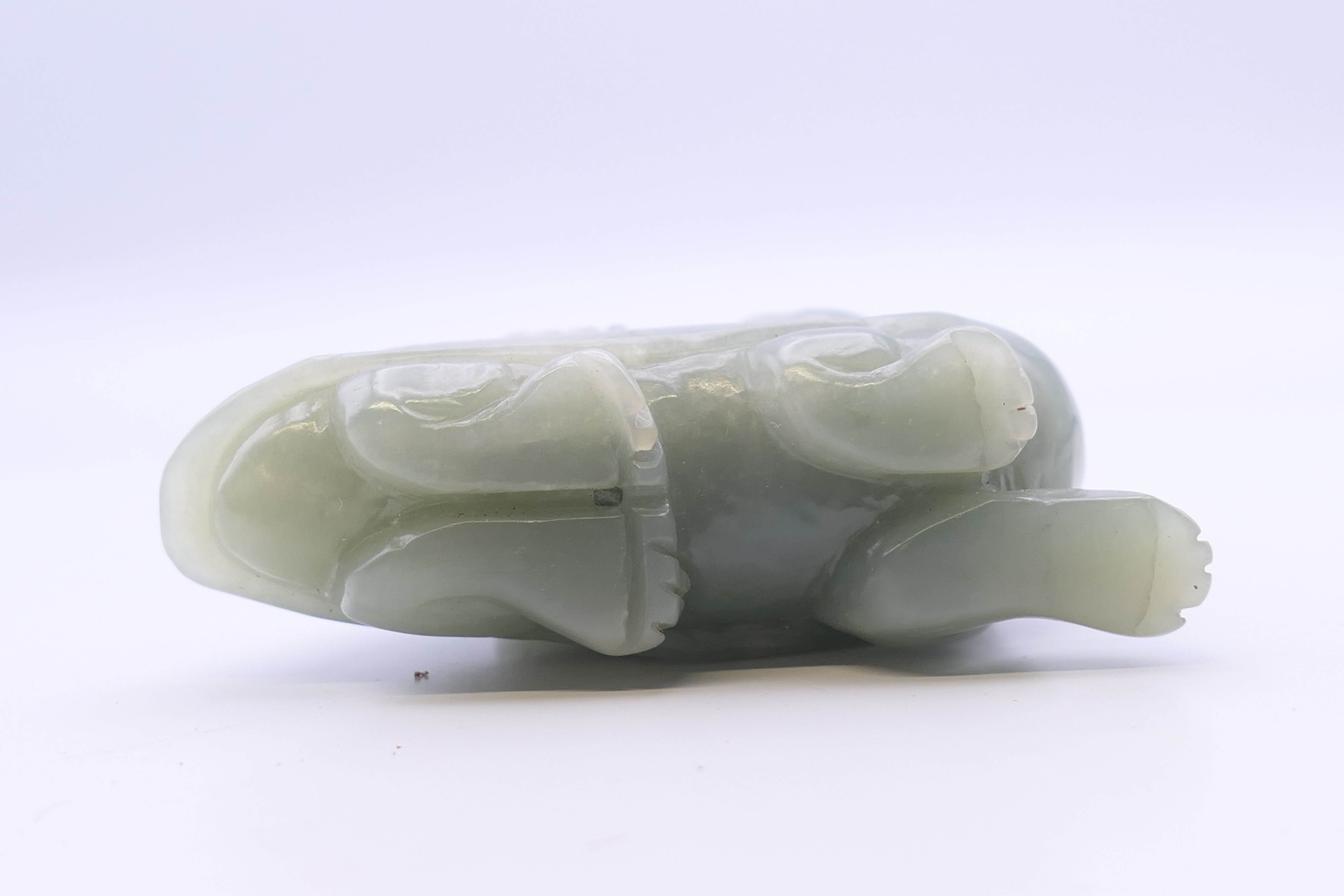 A jade dog-of-fo. 7 cm high. - Image 4 of 4
