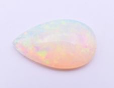 An opal specimen. 1.2 cm long.