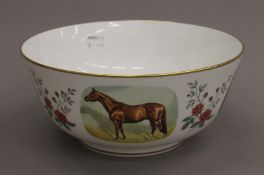 A Wedgwood Kentucky Derby bowl. 24.5 cm diameter.