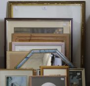 A quantity of various prints.