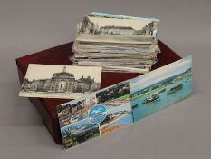 A collection of postcards.