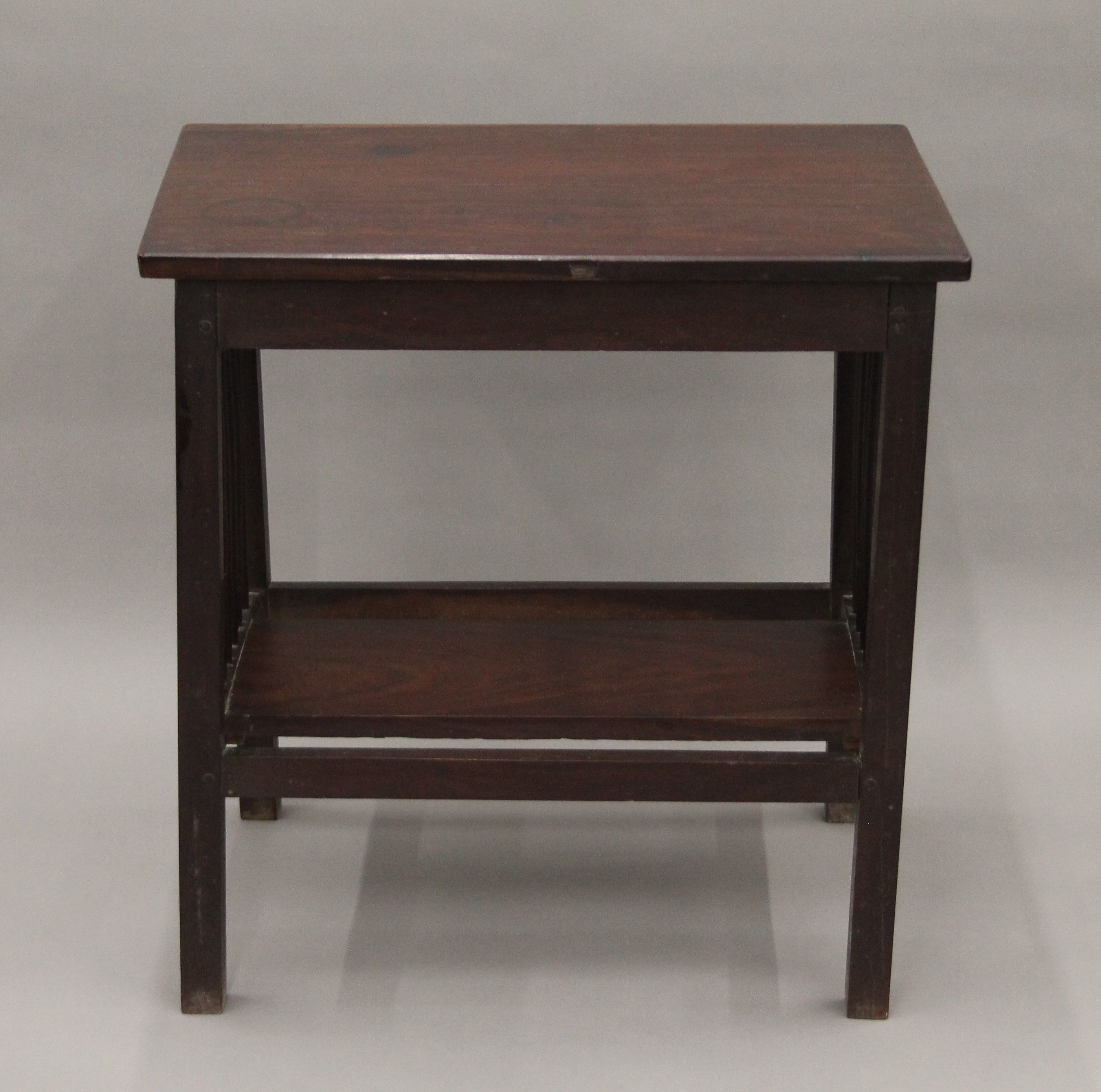 An Eastern hardwood side table. 66 cm long.