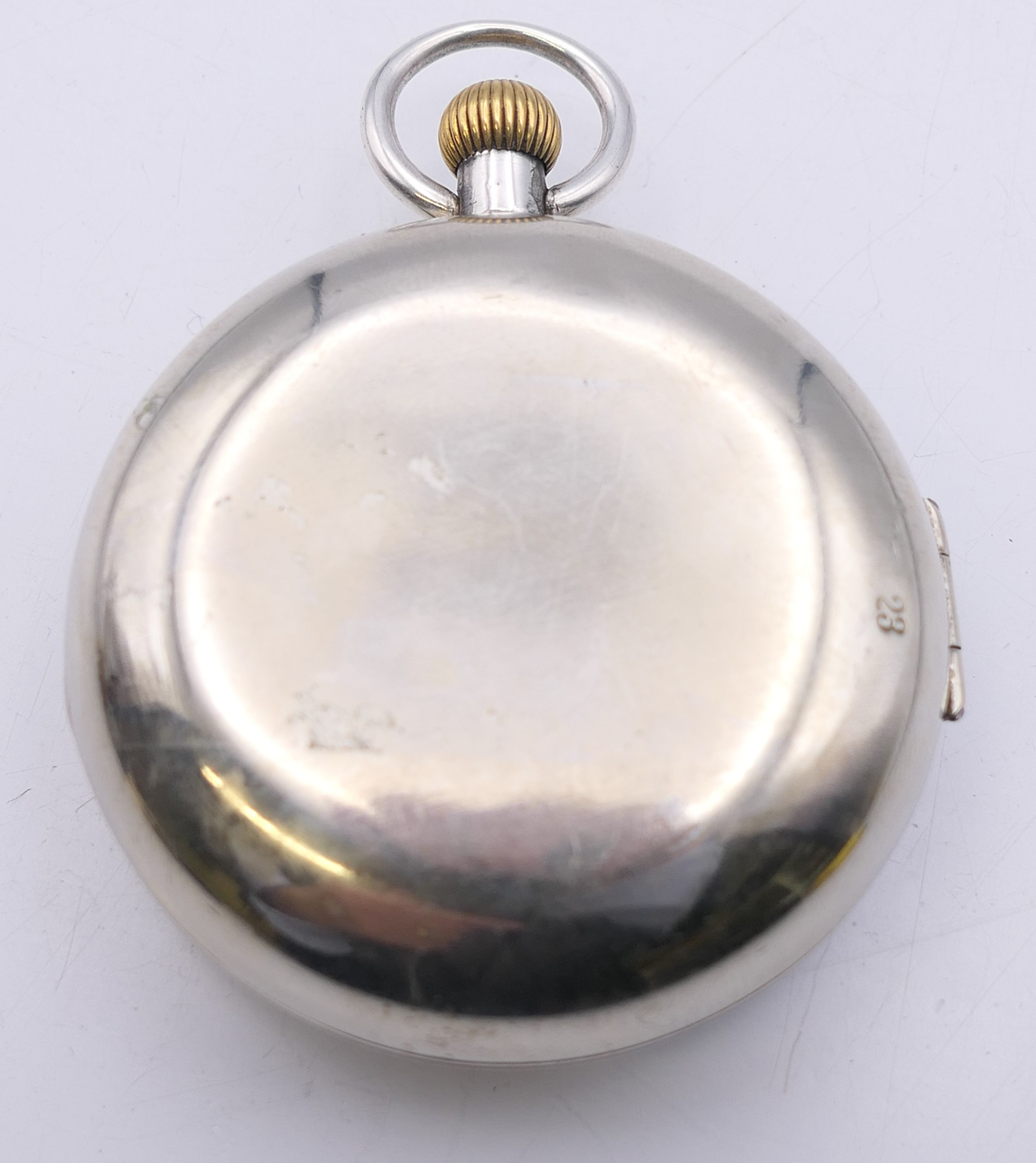 A Sir John Bennett Ltd silver pair cased pocket watch, inscribed maker to the Royal Observatory, - Image 2 of 9
