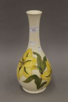 A large Moorcroft vase. 31.5 cm high.