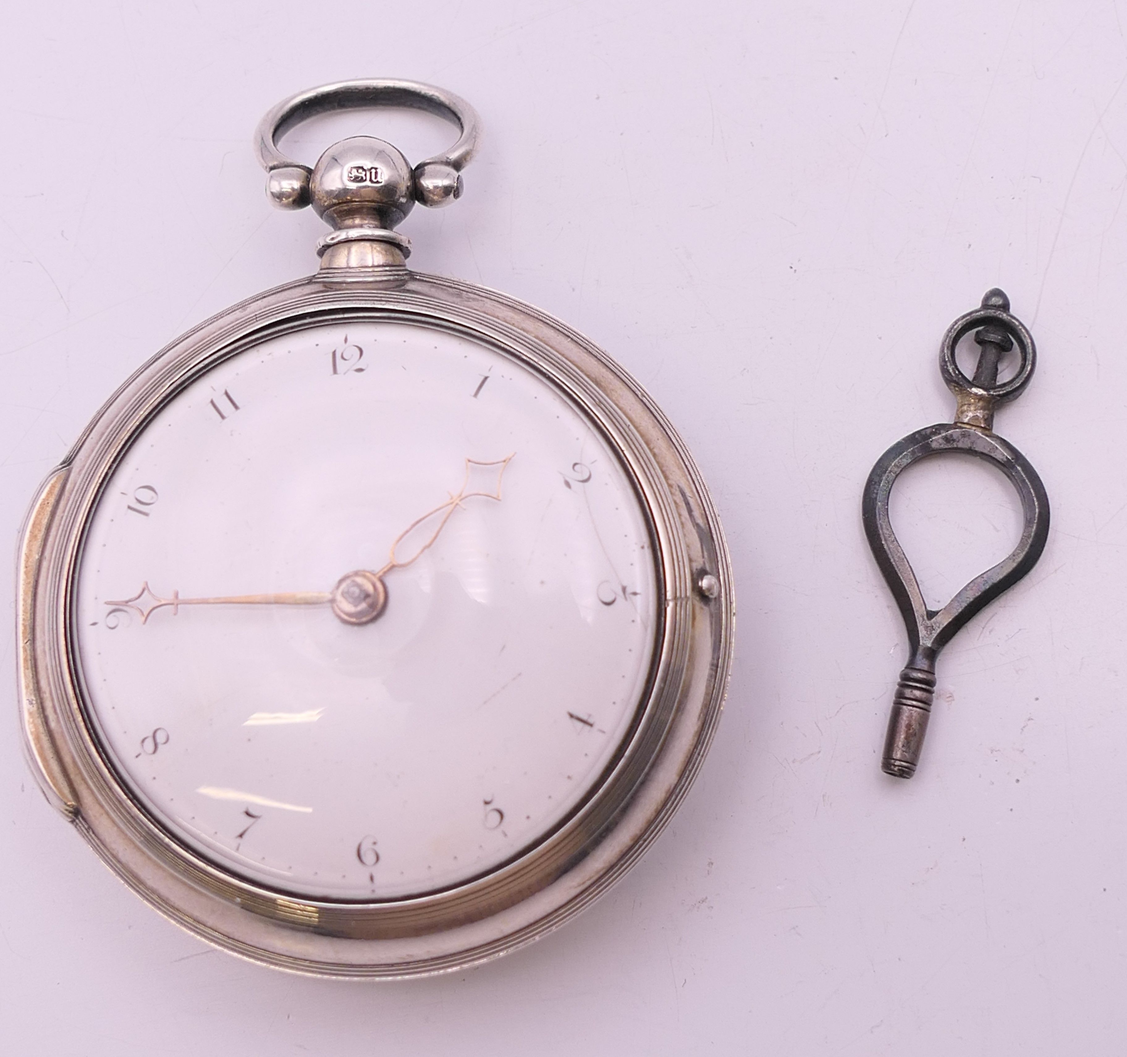 A silver pair cased pocket watch, Thomas Webb Watchmaker, William Russell case, - Image 2 of 11